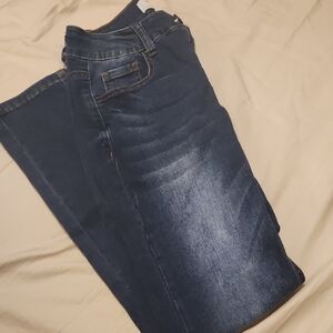 Wax Jean Women's Skinny Jeans - Dark Blue